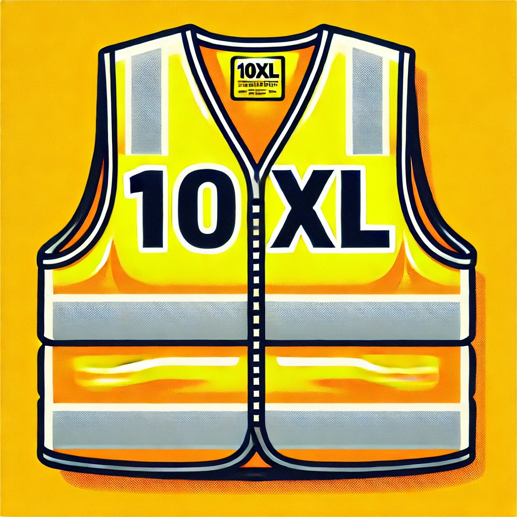 Custom Made 10XL Safety Vests Green Triangle Distributors